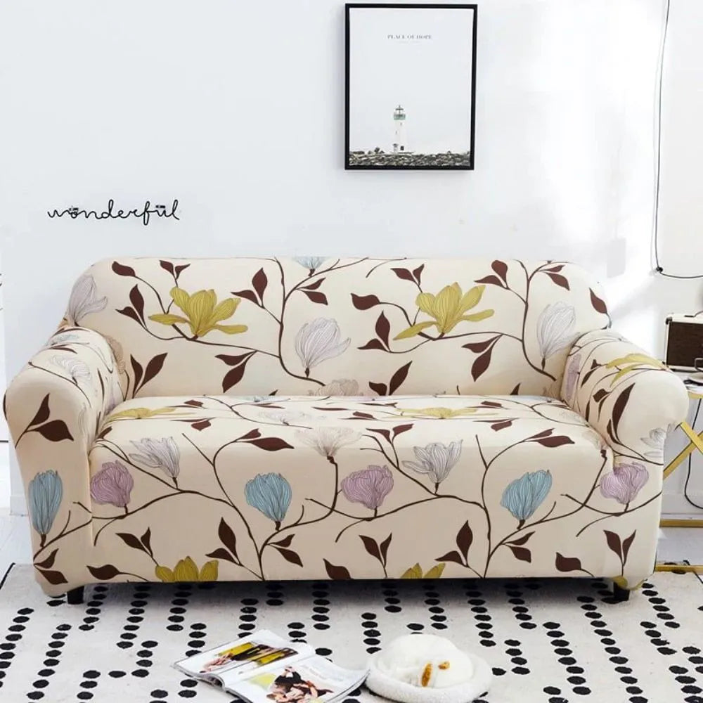 Fotos da Capa de Sofá Spandex Special Primavera muito bonita