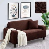 Confira as medidas da Capa de Sofá Special Confort Grid Tabaco antes de comprar