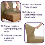 Foto vitrine capa de cadeira fendi