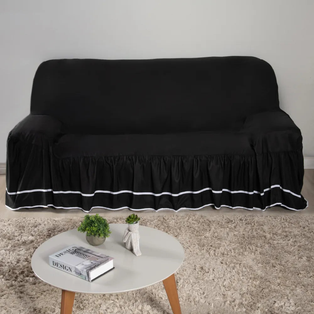 Acessórios de capa para sofá Dalila preta para você conhecer mais