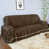 Veja detalhes lindos de capa para sofá Dalila tabaco da Charme