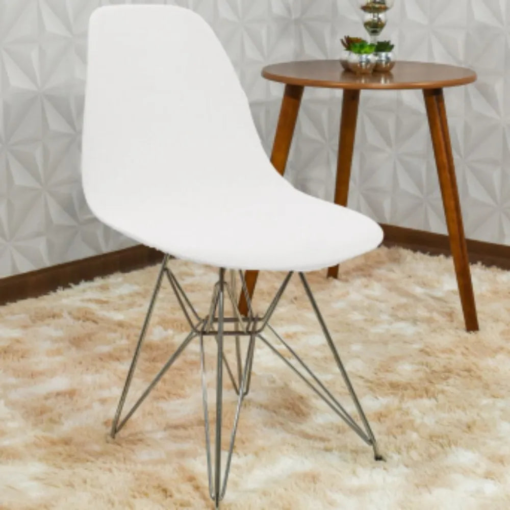 Confira as medidas da Capa para cadeira Eiffel Branca antes de comprar