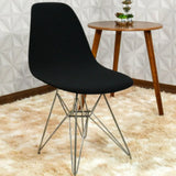 Confira as medidas da Capa para Cadeira Eiffel Spandex Preta antes de comprar