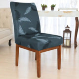 Foto vitrine capa para cadeira modern leaf