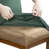 Foto vitrine capa para cadeira protex verde oliva