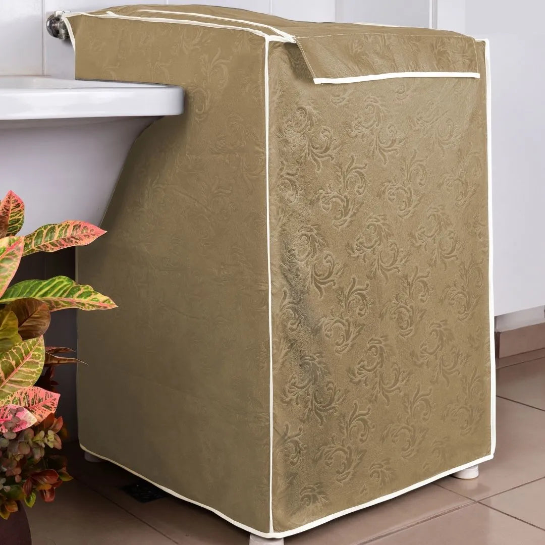 Fotos da Capa de Máquina de Lavar Bege muito bonita