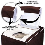 Veja os detalhes da Capa de Máquina de Lavar Café da Charme