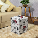 Capa para Puff Quadrado - Alstromerias