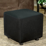 Capa para Puff Quadrado - Preto