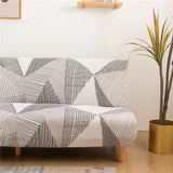 Detalhes da Capa para Sofá Cama Sem Braço Spandex Special - Escandinavo do Detalhe