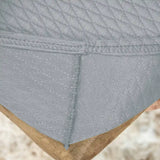 Foto vitrine capa para cadeira protex cinza claro