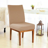 Foto vitrine capa para cadeira protex avelã