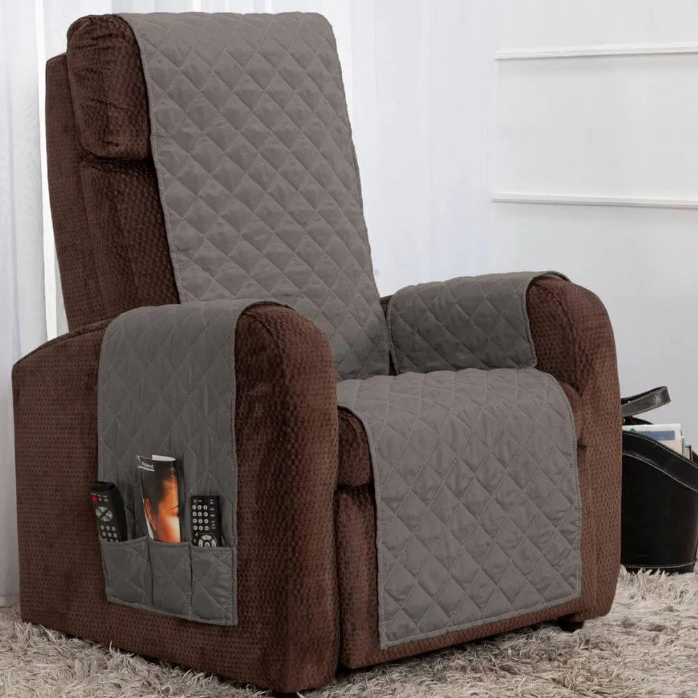 Foto de Capa Protetora para Poltrona Classic Cinza muito bonita