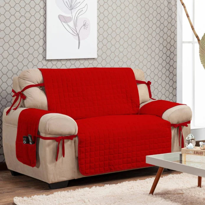 Clientes que usam Capa Protetora Sofá Embeleze Vermelho-Caqui e adoram