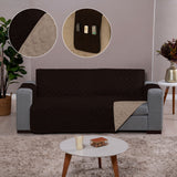 Foto de Capa Protetora para Sofá Caqui-tabaco muito bonita