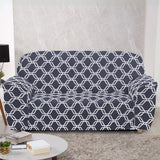 Foto de Capa de Sofá Elastex Geo Chumbo muito bonita