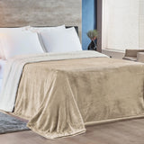 Foto do Cobertor Alaska Dupla Face Caqui da Chame do Detalhe muito bonita