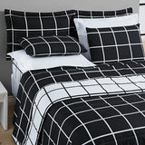 Foto do Cobre Leito Dupla Face Austin Preto Vários Tamanhos da Chame do Detalhe muito bonita