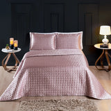 Fotos do Cobre Leito Dupla Face Cetim Shine Rosê Vários Tamanhos muito bonita