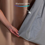 Foto de Cortina Blackout Charme-Avelã muito bonita