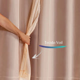 Confira as medidas da Cortina Blackout Charme-Avelã antes de comprar