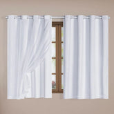 Foto de Cortina Blackout Charme -Branco vários tamanhos muito bonita