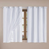 Foto de Cortina Blackout Charme -Branco vários tamanhos muito bonita