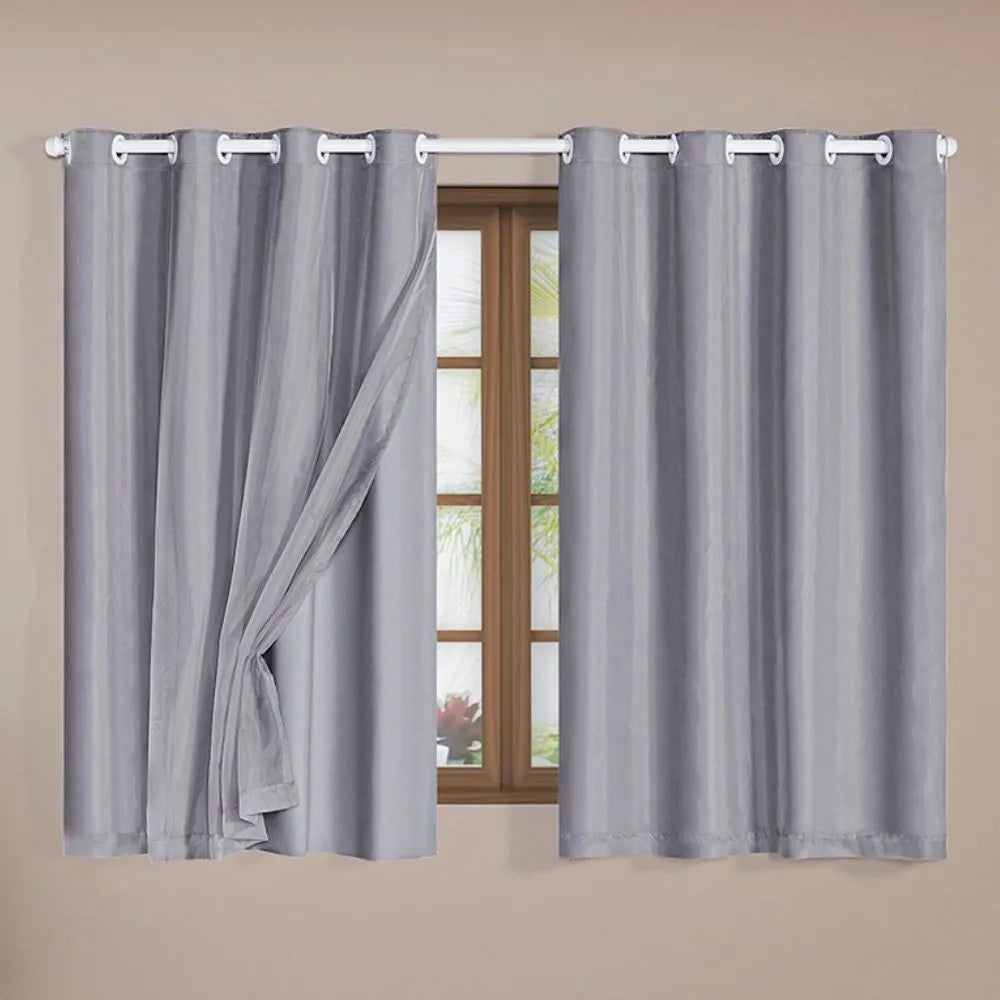 Foto de Cortina Blackout Charme-Cinza vários tamanhos muito bonita