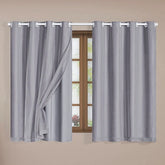 Foto de Cortina Blackout Charme-Cinza vários tamanhos muito bonita