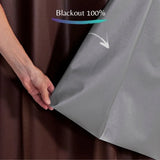 Foto de Cortina Blackout Charme-Tabaco vários tamanhos muito bonita