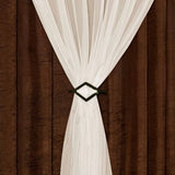 Foto de Cortina Celebre Luxo - Tabaco/Palha muito bonita