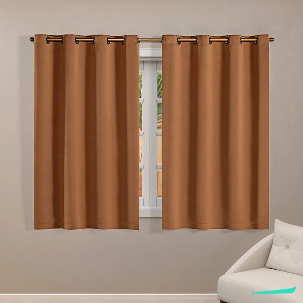 Confira as medidas da Cortina Corta Luz Elegante 2,70x1,60-Avelã antes de comprar