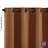 Foto de Cortina Corta Luz Elegante 2,70x1,60-Avelã muito bonita