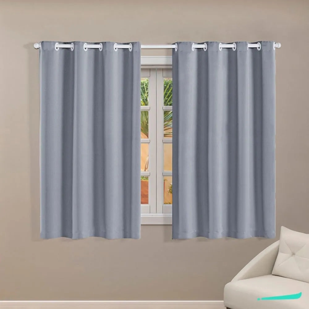 Veja detalhes lindos da Cortina Corta Luz Elegante 2,70x1,60 Gelo da Charme