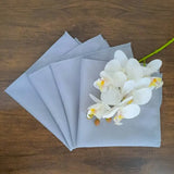 Foto do Guardanapo de Tecido Cinza da Chame do Detalhe muito bonita