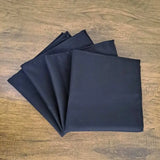 Foto do Guardanapo de Tecido Preto da Chame do Detalhe muito bonita