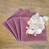 Detalhes do Guardanapo de Tecido Rosê do Detalhe