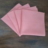 Detalhes do Guardanapo de Tecido Salmão do Detalhe