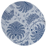 Conheça o Jogo Americano Redondo 4 Lugares Azul Violeta da Chame do Detalhe