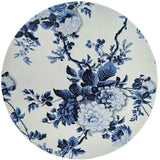 Foto do Jogo Americano Redondo Sousplat Floral Azul da Chame do Detalhe muito bonita