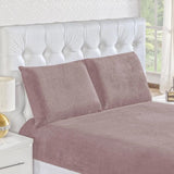 Conheça o Jogo de Cama Plush Soft Sono Quentinho Rosê da Chame do Detalhe