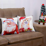 Foto do Kit 2 Capas de Almofadas Natal Boas Festas muito bonita