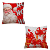 Conheça o Kit 2 Capas de Almofadas Natal Santo Noel da Chame do Detalhe