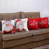Detalhes do Kit 4 Capas de Almofadas Natal Boas Festas do Detalhe