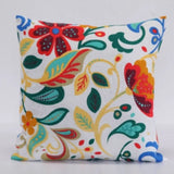 Detalhes de Kit 4 Capas De Almofadas Jacquard Premium - Jardim Colorido da Charme do Detalhe