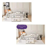 Confira as medidas da Manta Para Sofá Special Chenille Maori-Cinza antes de comprar