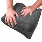 Foto de Manta Soft Microfibra chumbo muito bonita