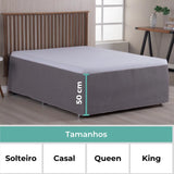 Protetor Arranhador Cama Box para Gatos - Cinza