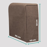 Protetor Braço de Sofá Arranhador para Gatos Kit 2 - Chocolate