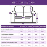 Capa Protetora para Poltrona Classic - Cinza